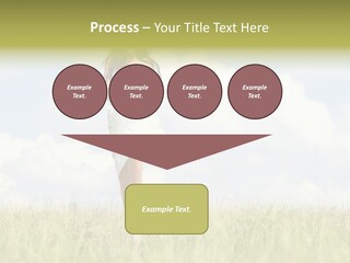 Cloudy Optimistic Sky PowerPoint Template