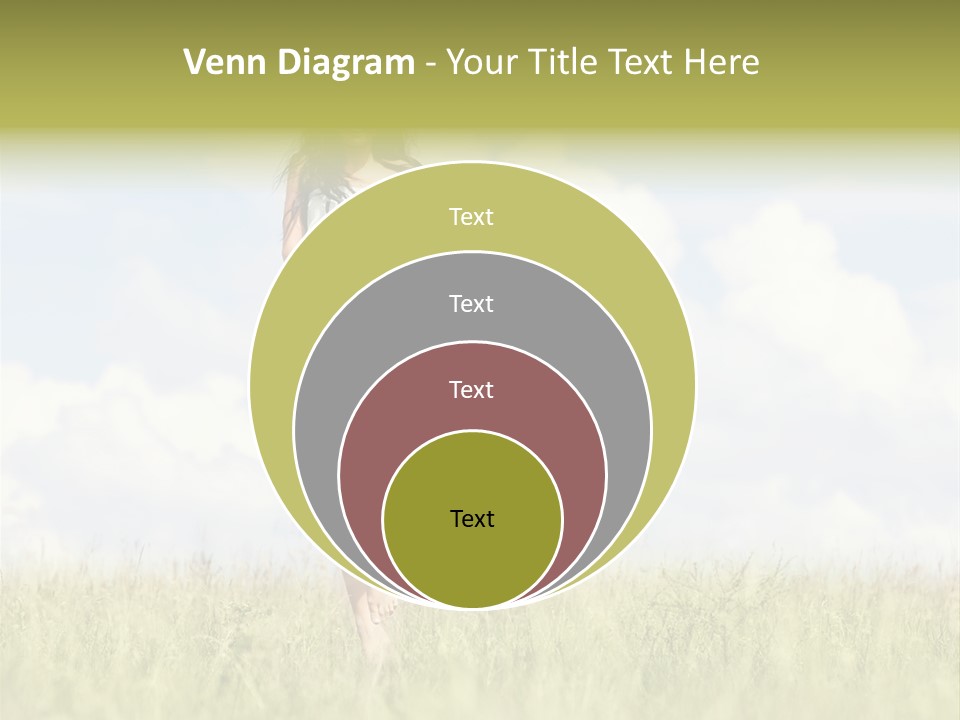 Cloudy Optimistic Sky PowerPoint Template