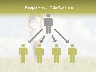 Cloudy Optimistic Sky PowerPoint Template