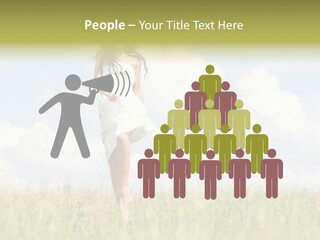Cloudy Optimistic Sky PowerPoint Template