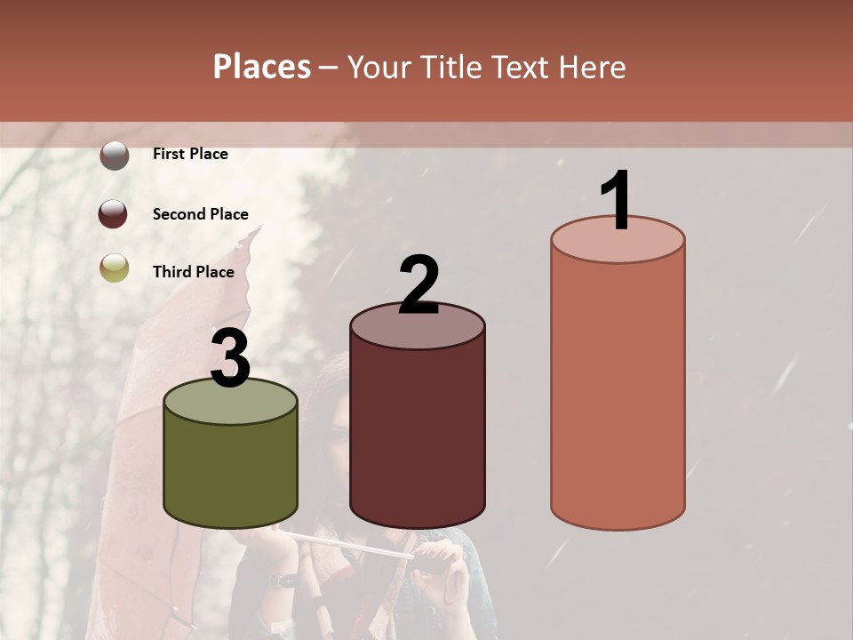 Weather Brunette Calm PowerPoint Template