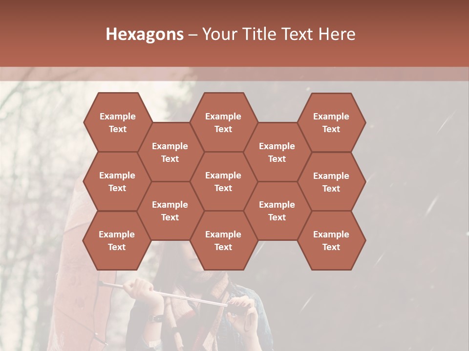 Weather Brunette Calm PowerPoint Template