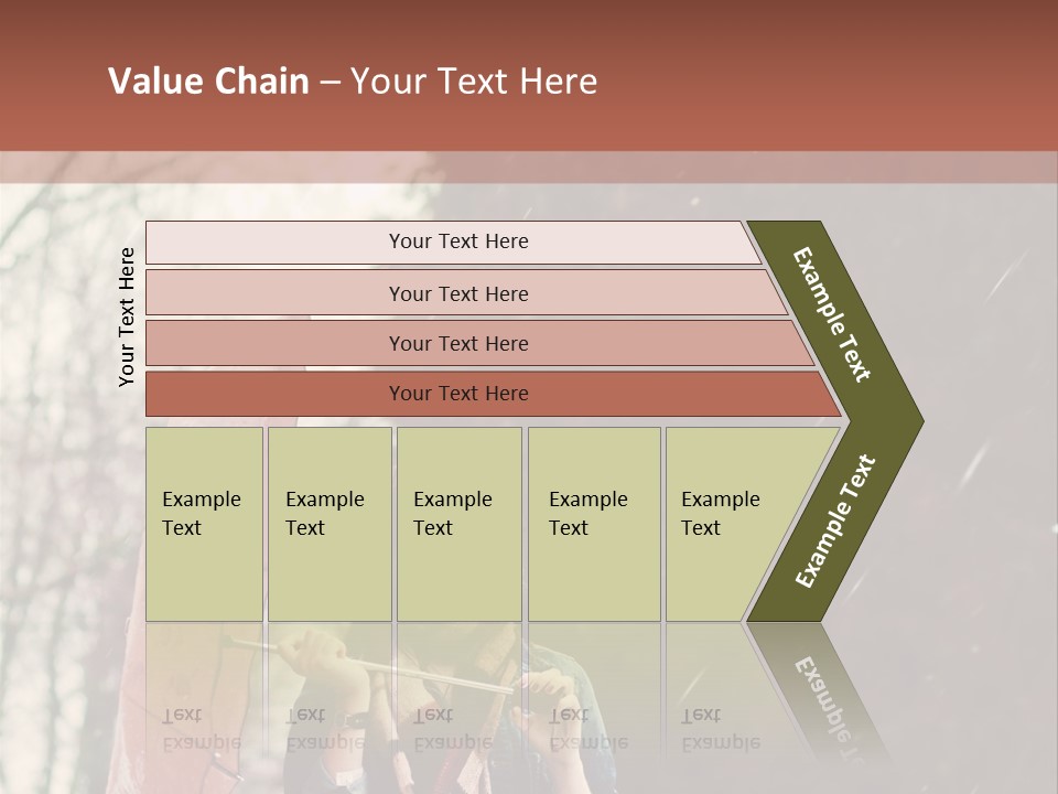Weather Brunette Calm PowerPoint Template