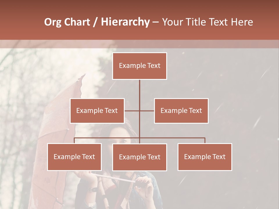 Weather Brunette Calm PowerPoint Template