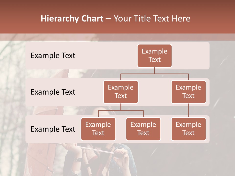Weather Brunette Calm PowerPoint Template