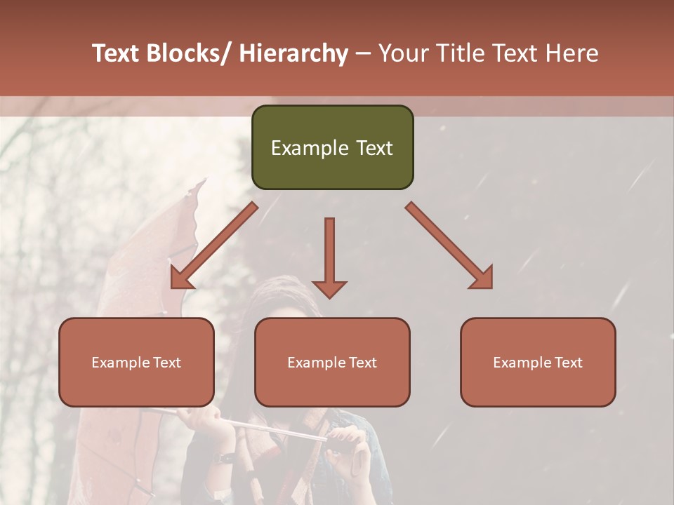 Weather Brunette Calm PowerPoint Template