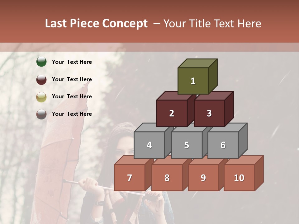 Weather Brunette Calm PowerPoint Template