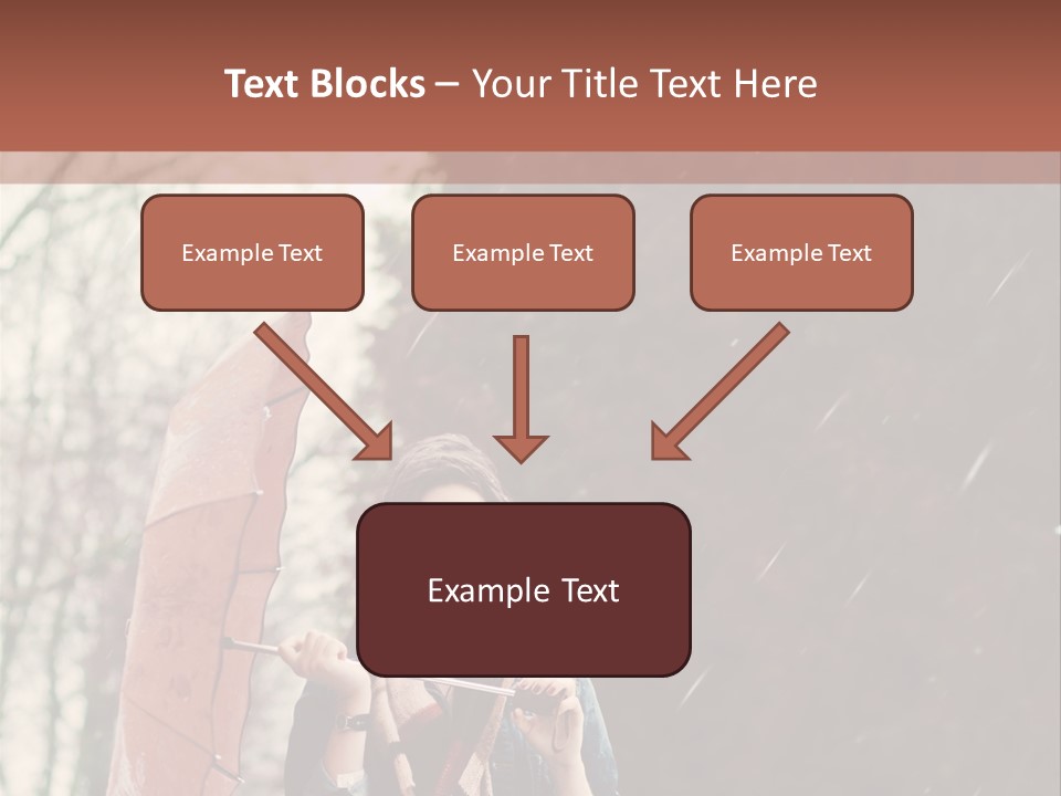 Weather Brunette Calm PowerPoint Template