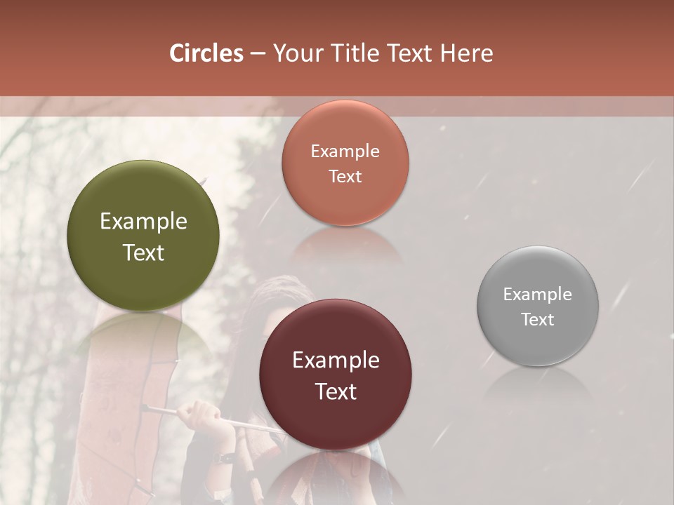 Weather Brunette Calm PowerPoint Template