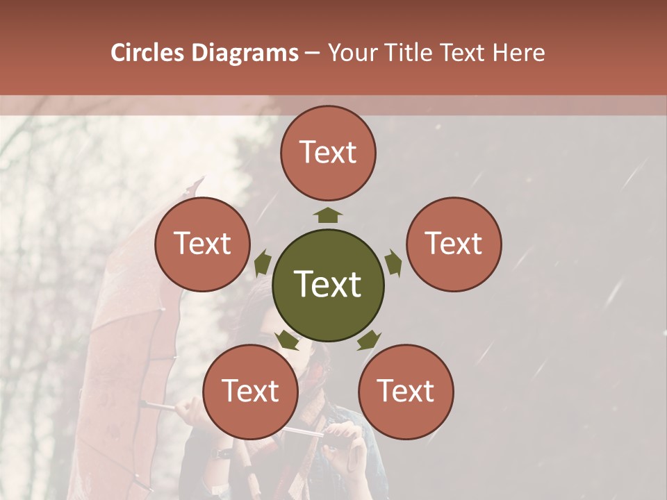 Weather Brunette Calm PowerPoint Template