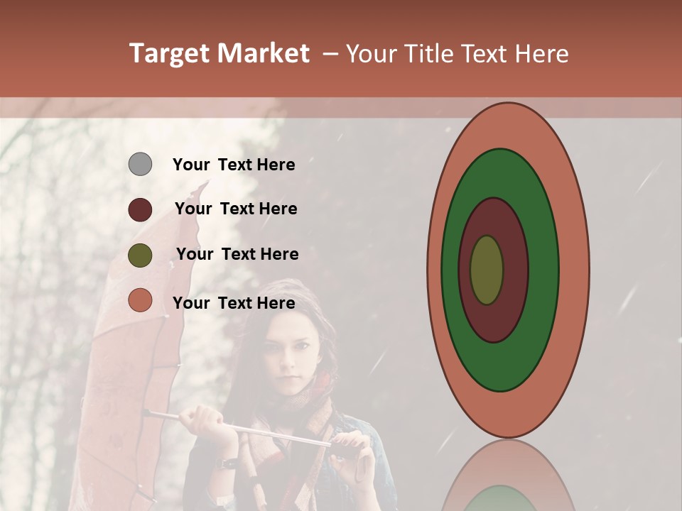 Weather Brunette Calm PowerPoint Template