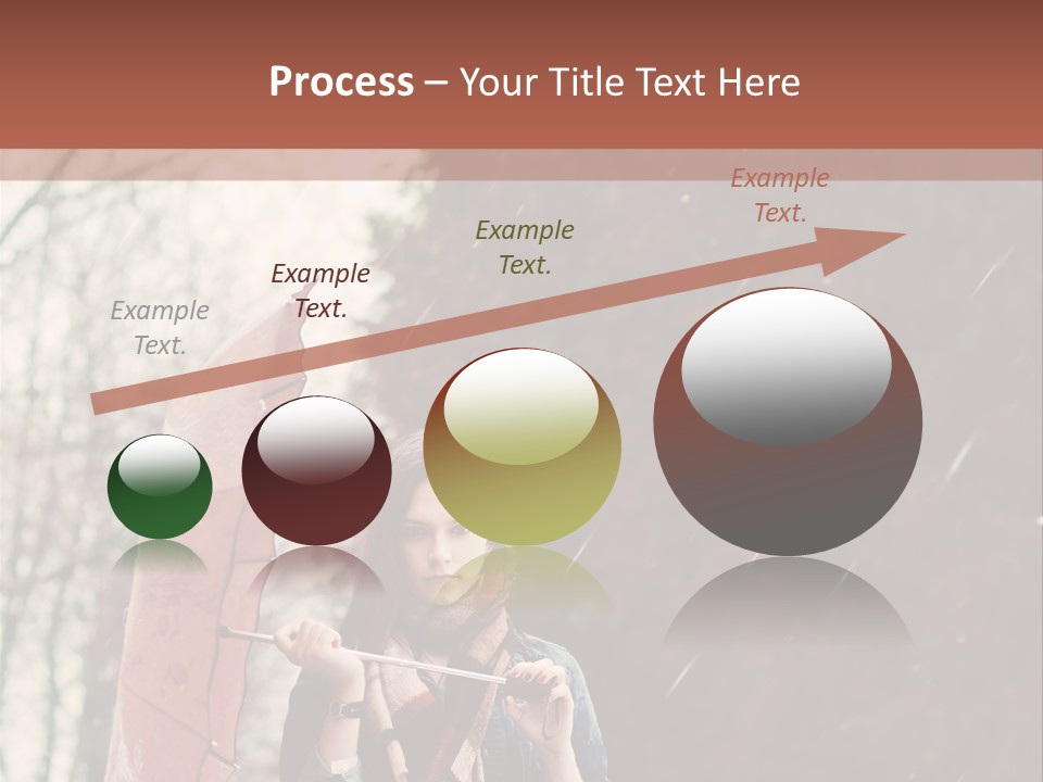 Weather Brunette Calm PowerPoint Template