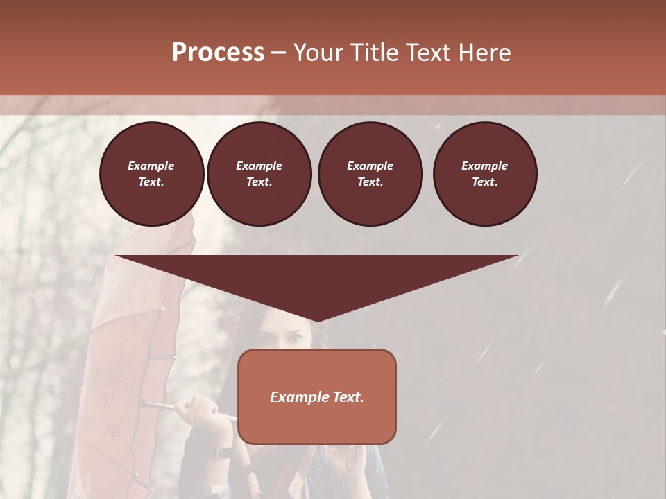 Weather Brunette Calm PowerPoint Template