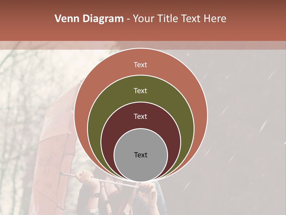 Weather Brunette Calm PowerPoint Template