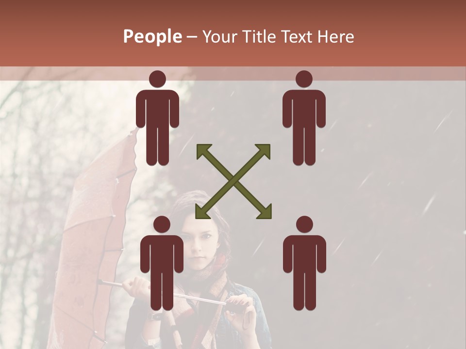 Weather Brunette Calm PowerPoint Template