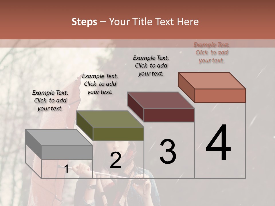 Weather Brunette Calm PowerPoint Template