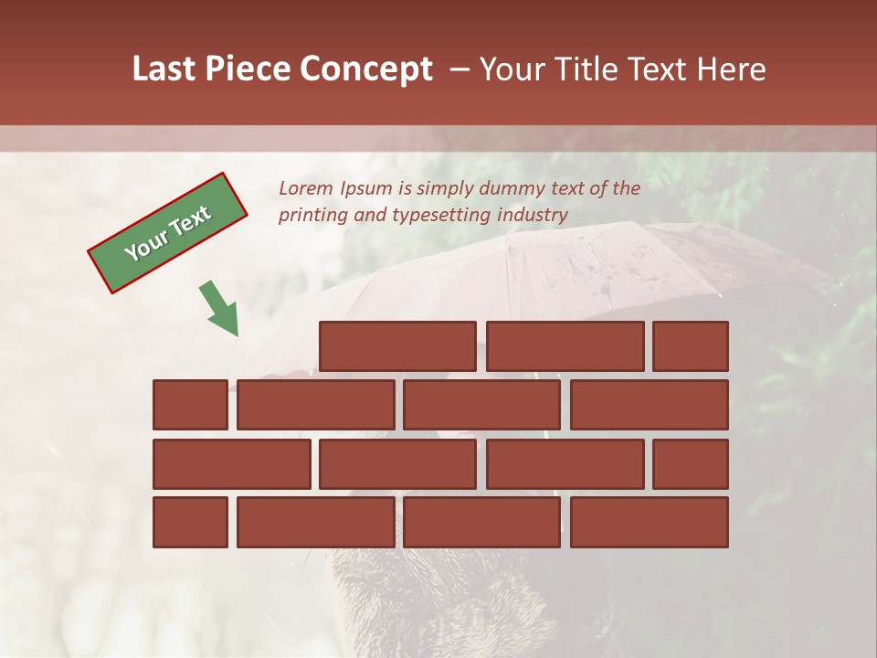 Calm Spring Woman PowerPoint Template