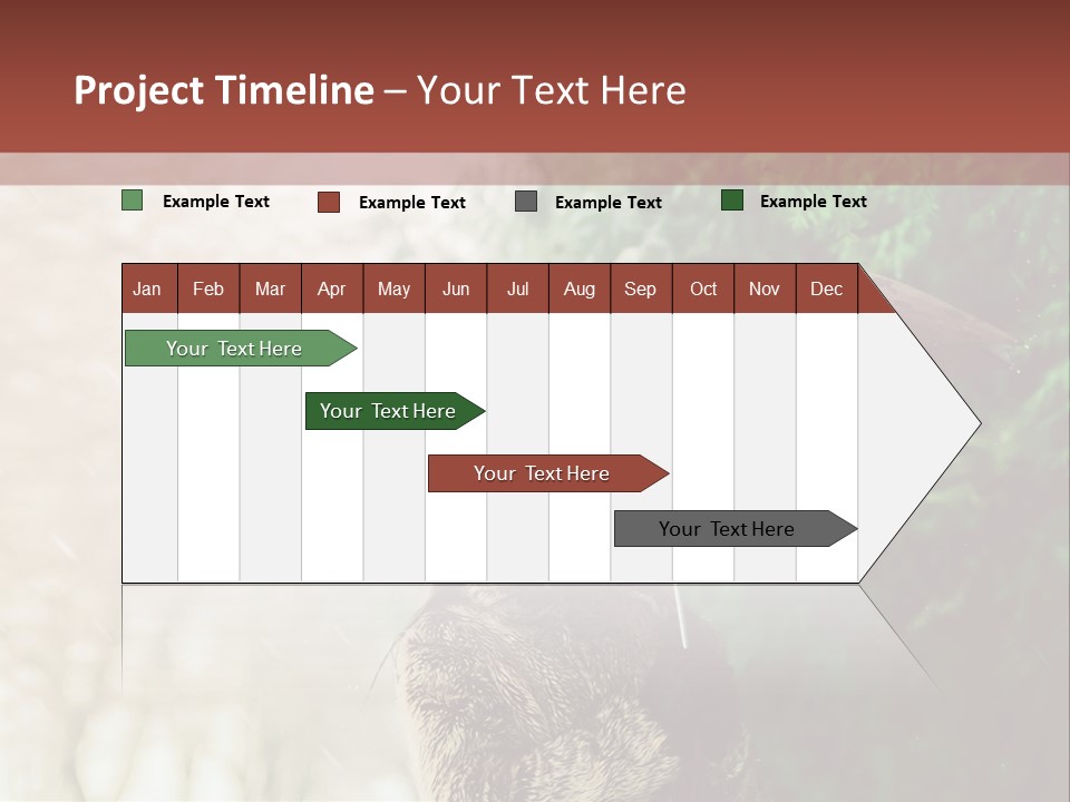 Calm Spring Woman PowerPoint Template