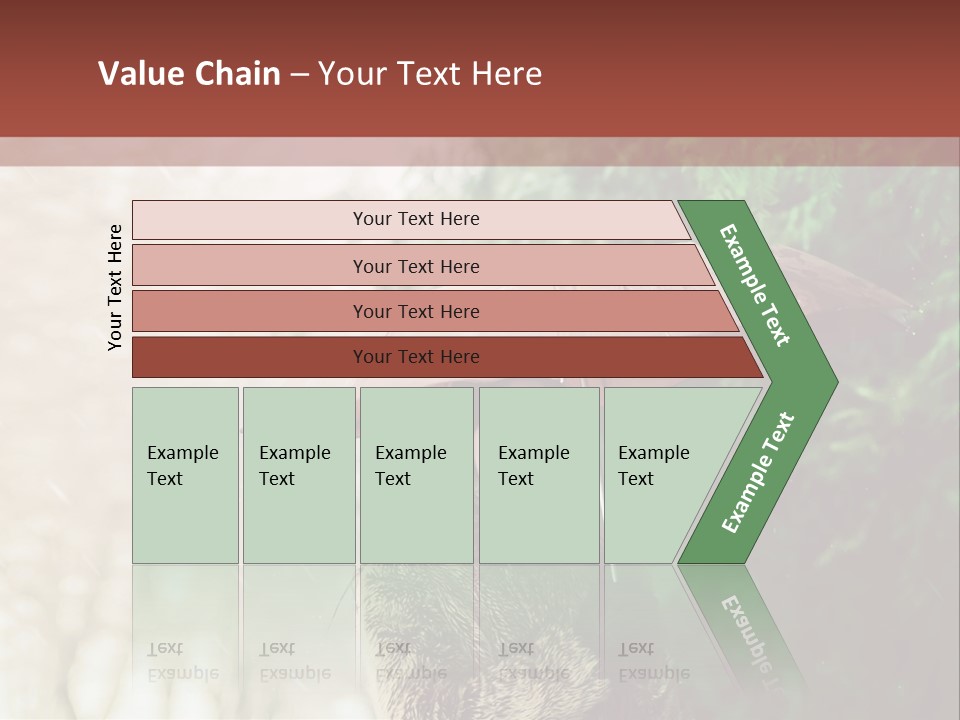 Calm Spring Woman PowerPoint Template