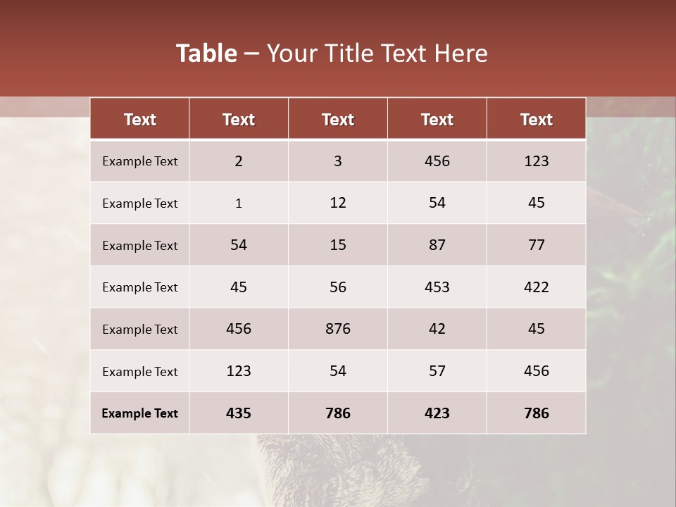 Calm Spring Woman PowerPoint Template