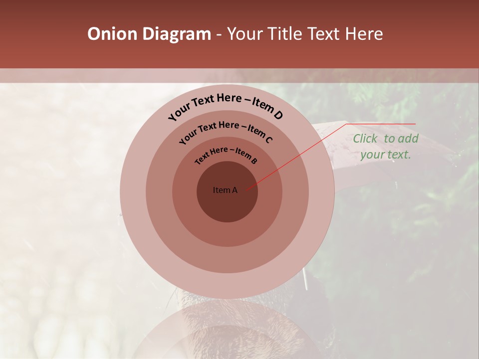 Calm Spring Woman PowerPoint Template