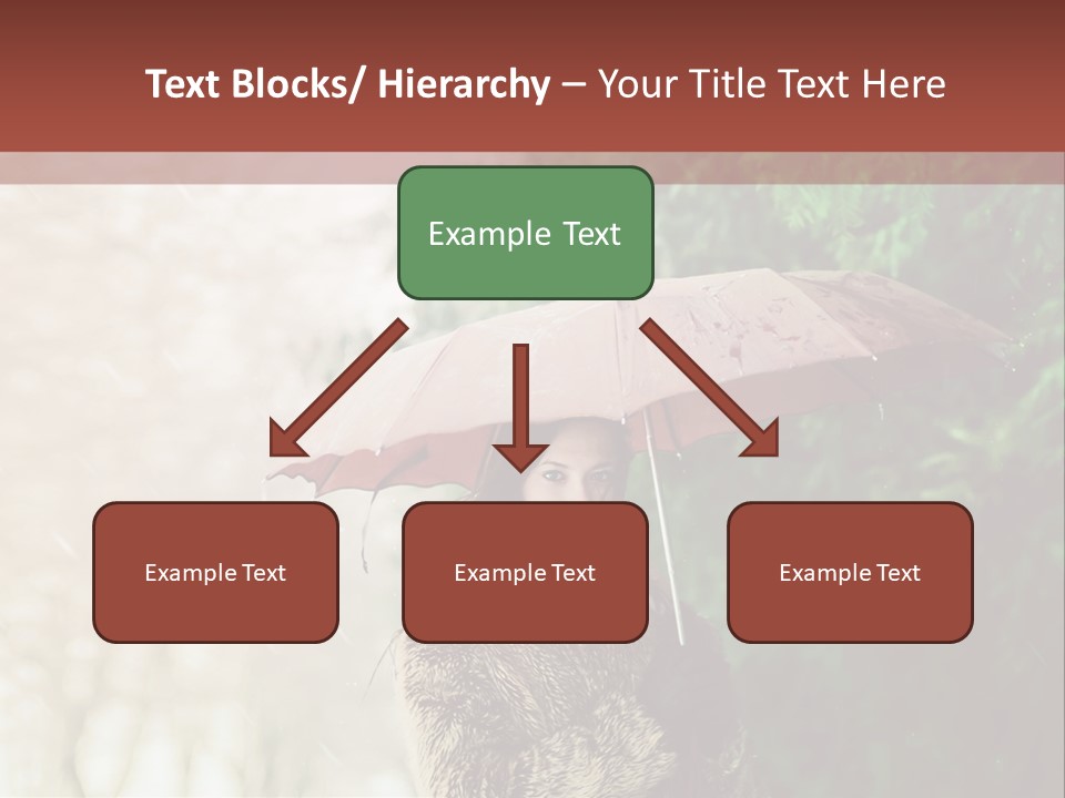 Calm Spring Woman PowerPoint Template