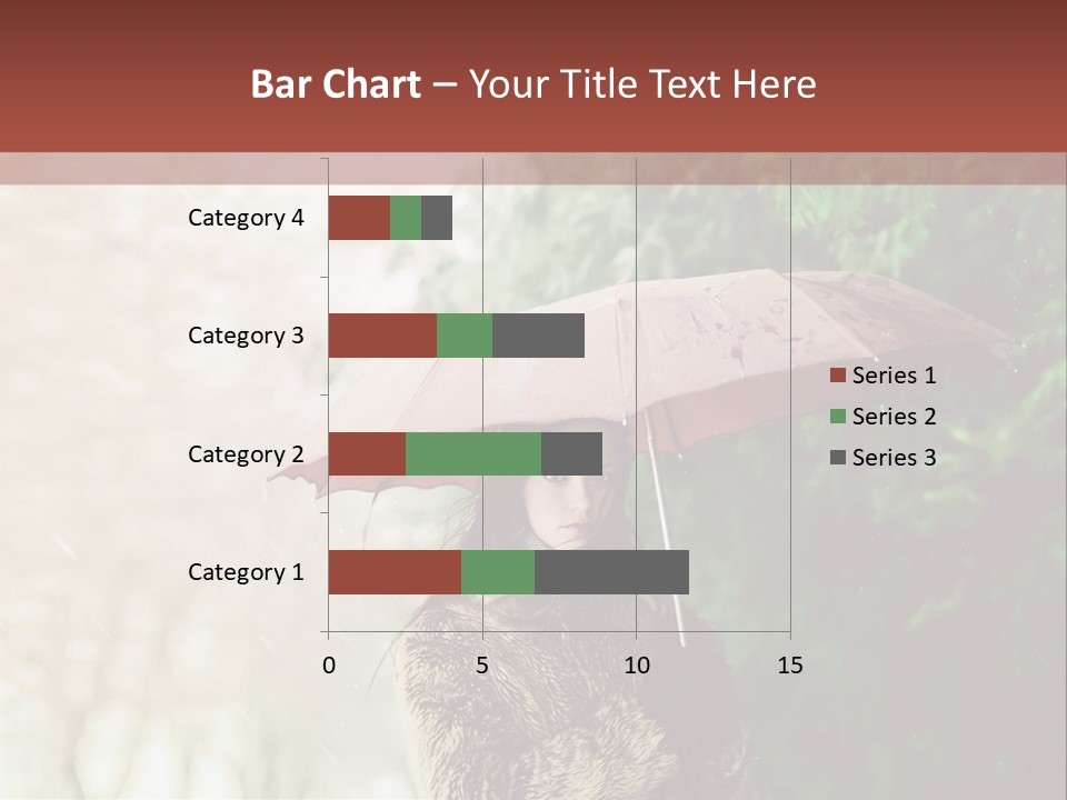 Calm Spring Woman PowerPoint Template