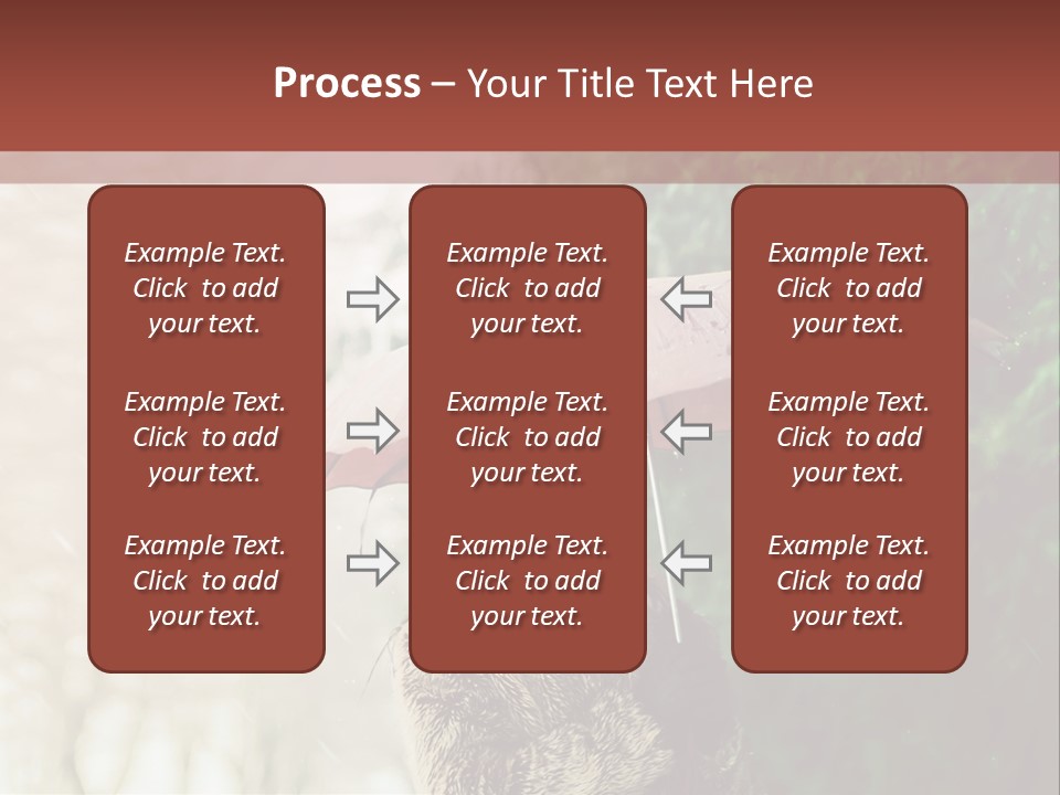 Calm Spring Woman PowerPoint Template