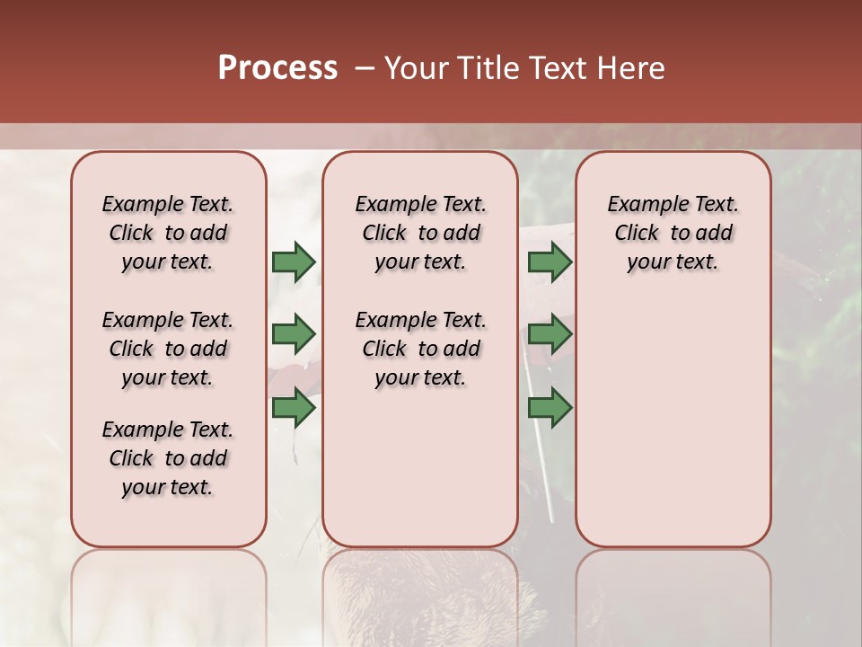 Calm Spring Woman PowerPoint Template