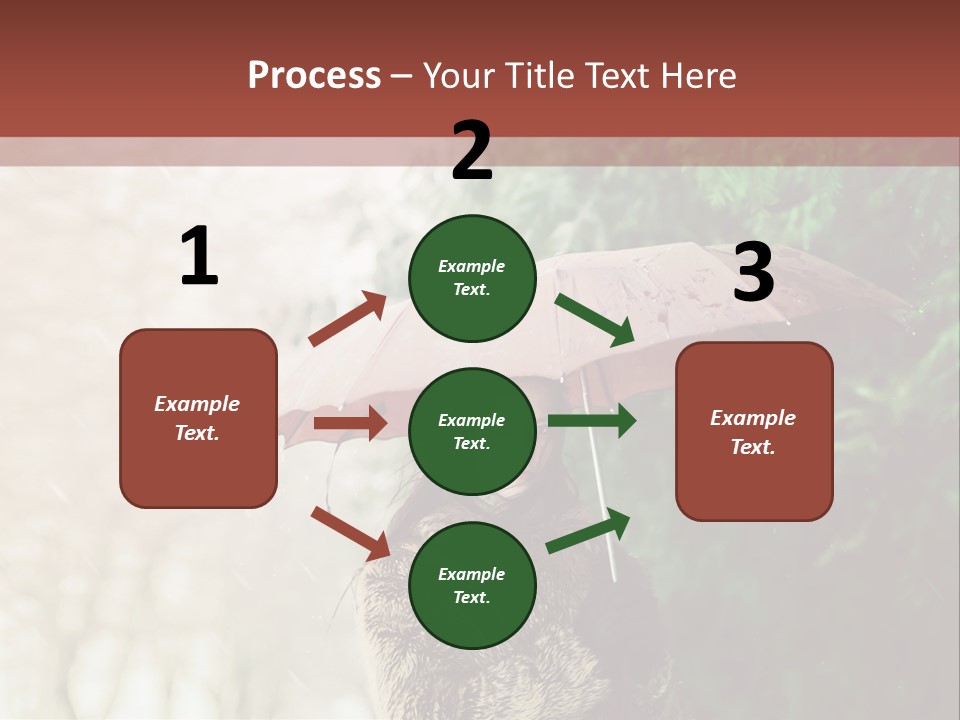 Calm Spring Woman PowerPoint Template