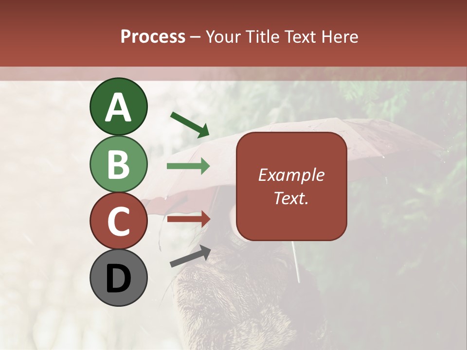 Calm Spring Woman PowerPoint Template