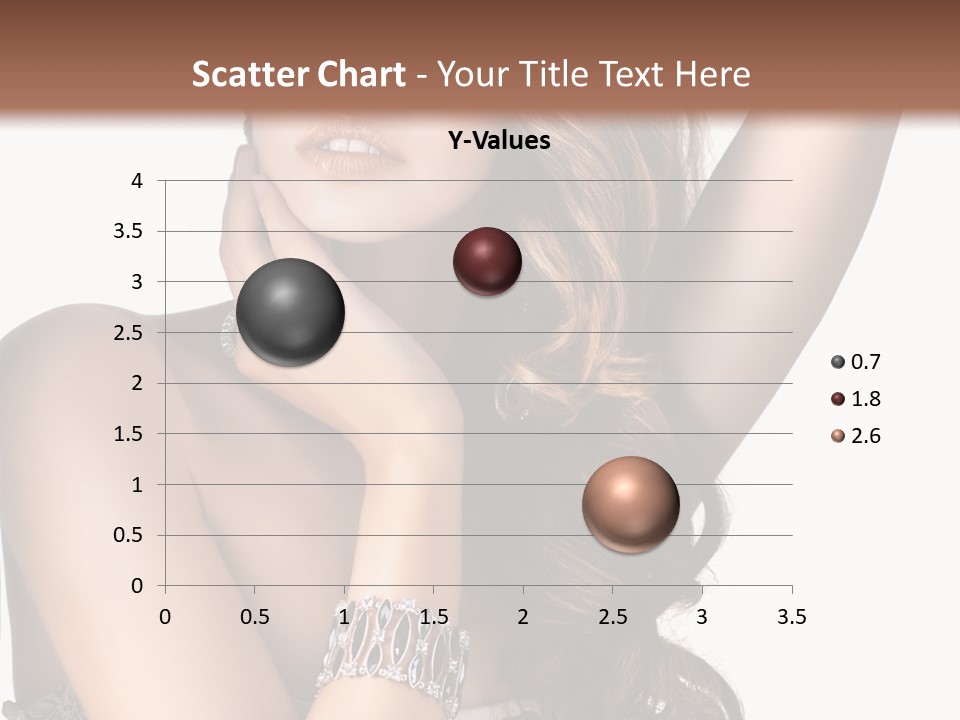 Person Model Beauty PowerPoint Template