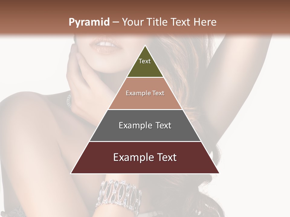 Person Model Beauty PowerPoint Template