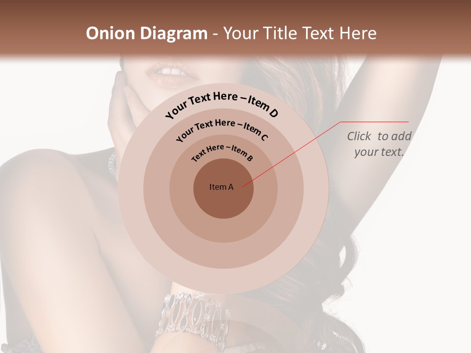 Person Model Beauty PowerPoint Template