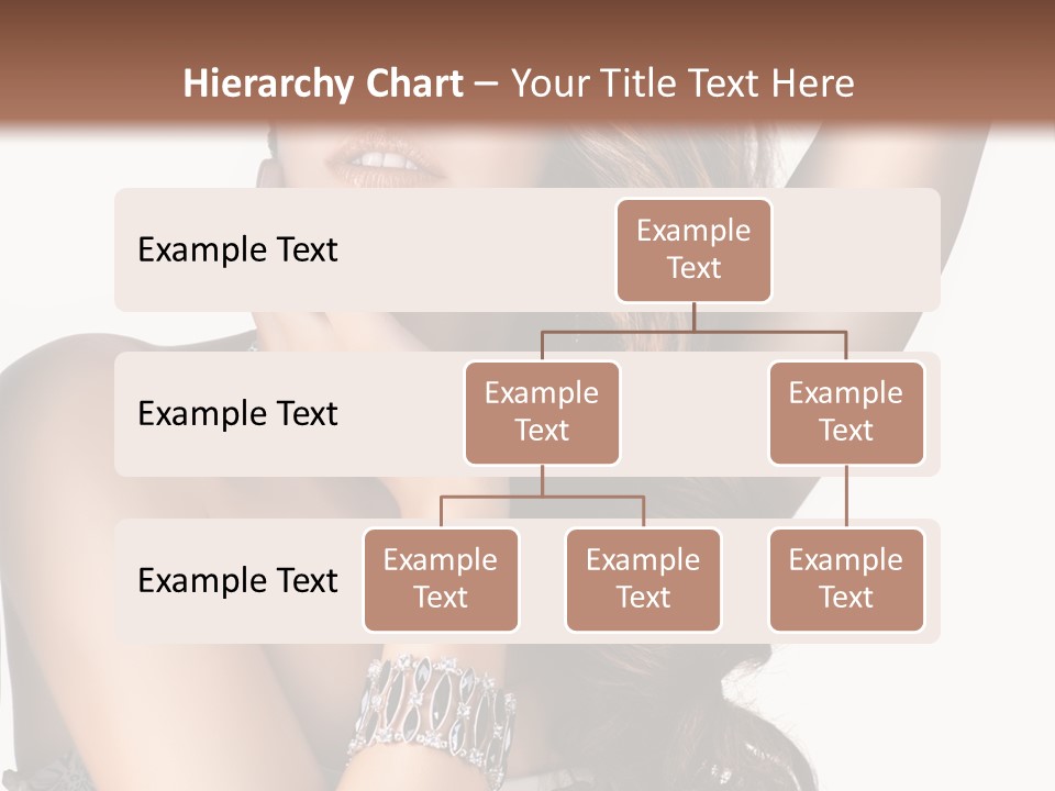 Person Model Beauty PowerPoint Template