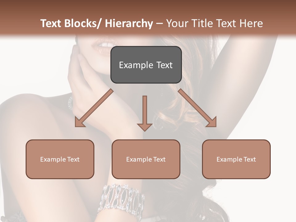 Person Model Beauty PowerPoint Template