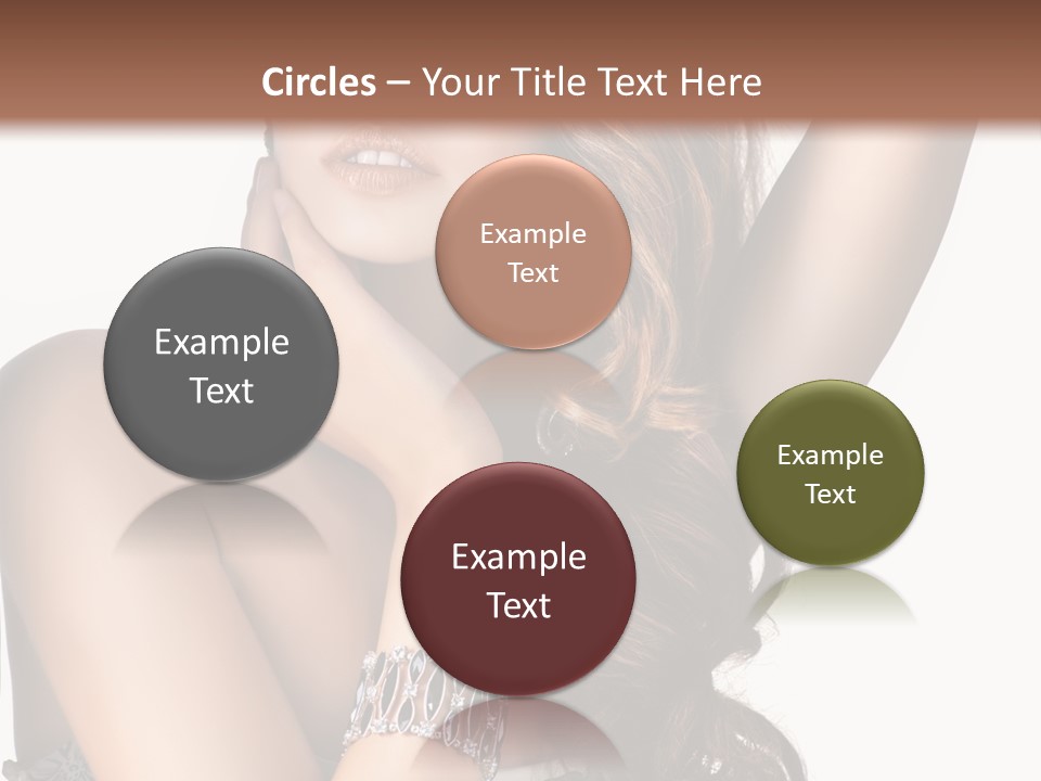 Person Model Beauty PowerPoint Template