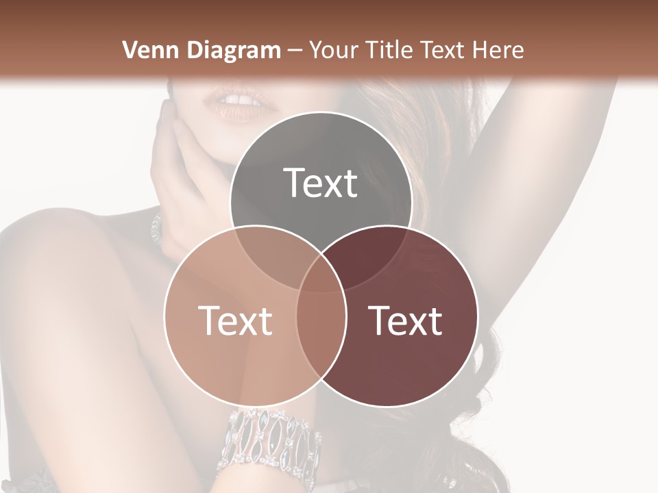 Person Model Beauty PowerPoint Template