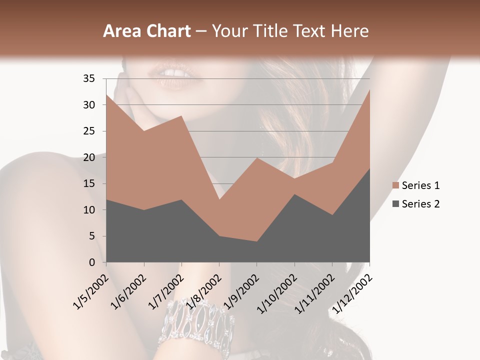 Person Model Beauty PowerPoint Template