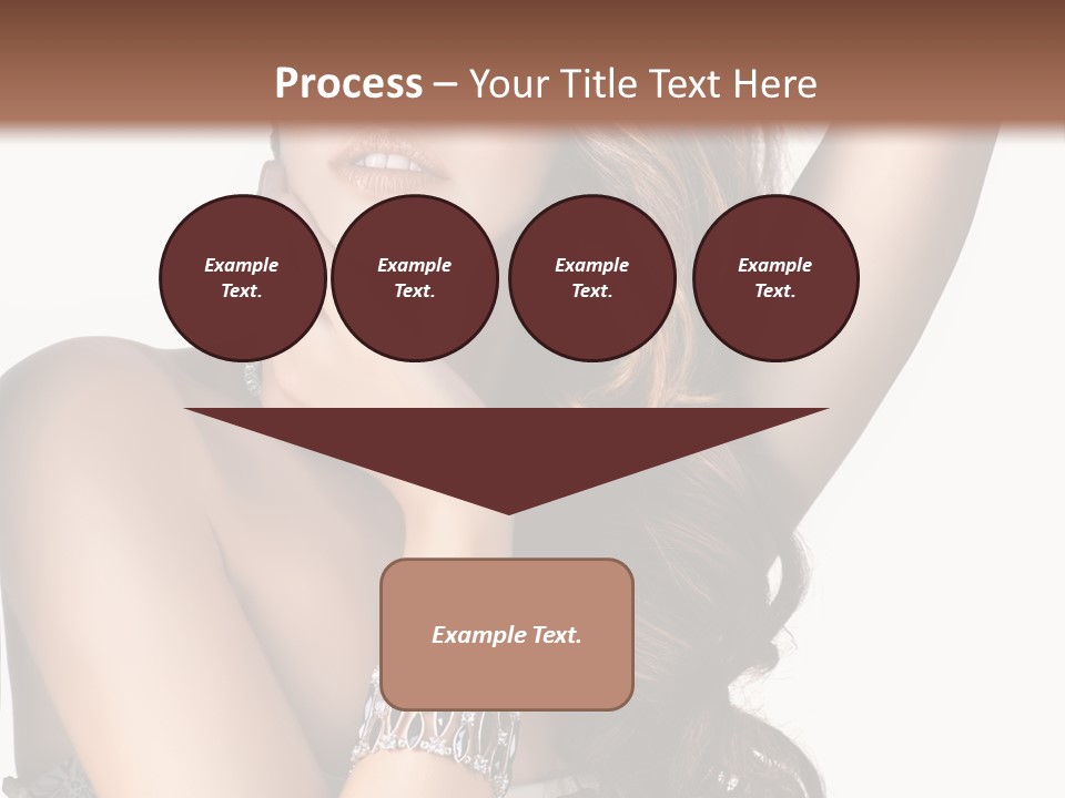 Person Model Beauty PowerPoint Template