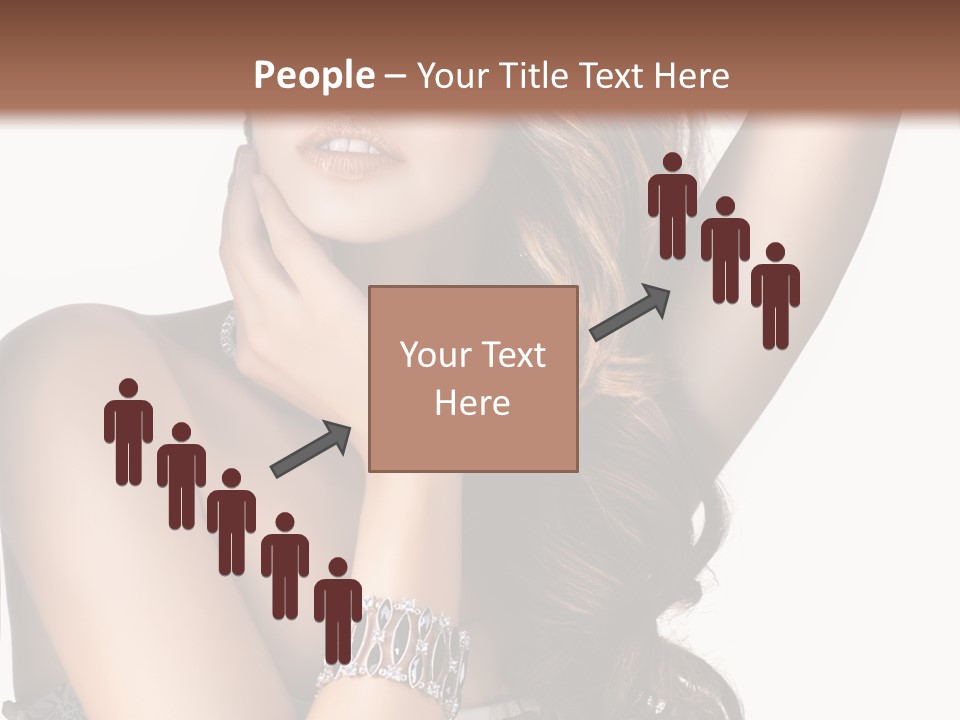 Person Model Beauty PowerPoint Template