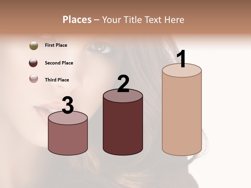 Jewellery Isolated On White Pretty PowerPoint Template