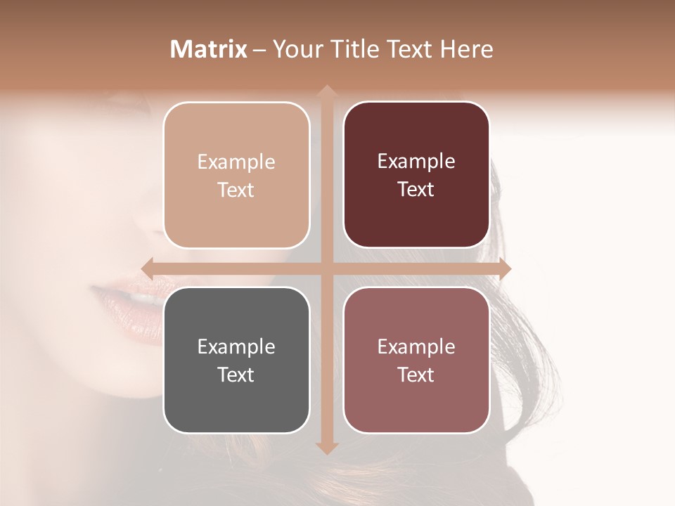 Jewellery Isolated On White Pretty PowerPoint Template