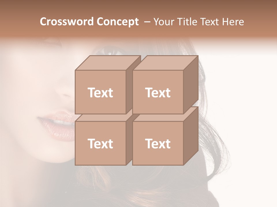 Jewellery Isolated On White Pretty PowerPoint Template