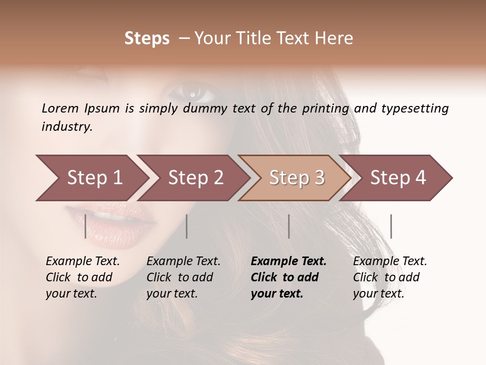 Jewellery Isolated On White Pretty PowerPoint Template