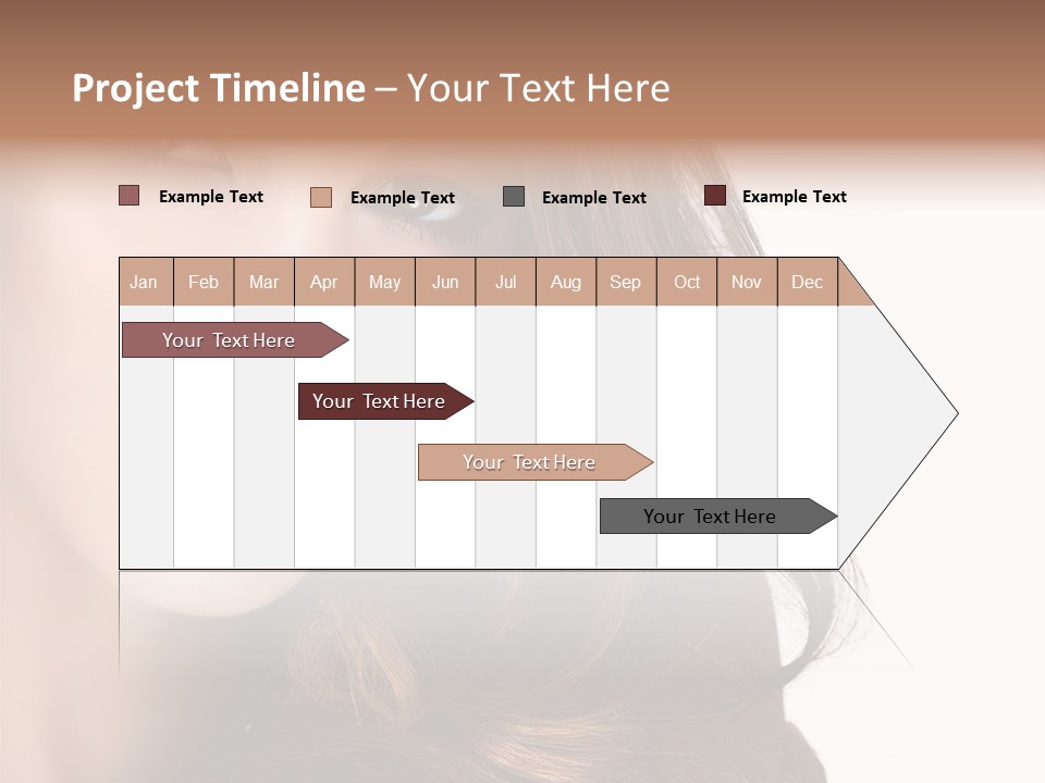 Jewellery Isolated On White Pretty PowerPoint Template