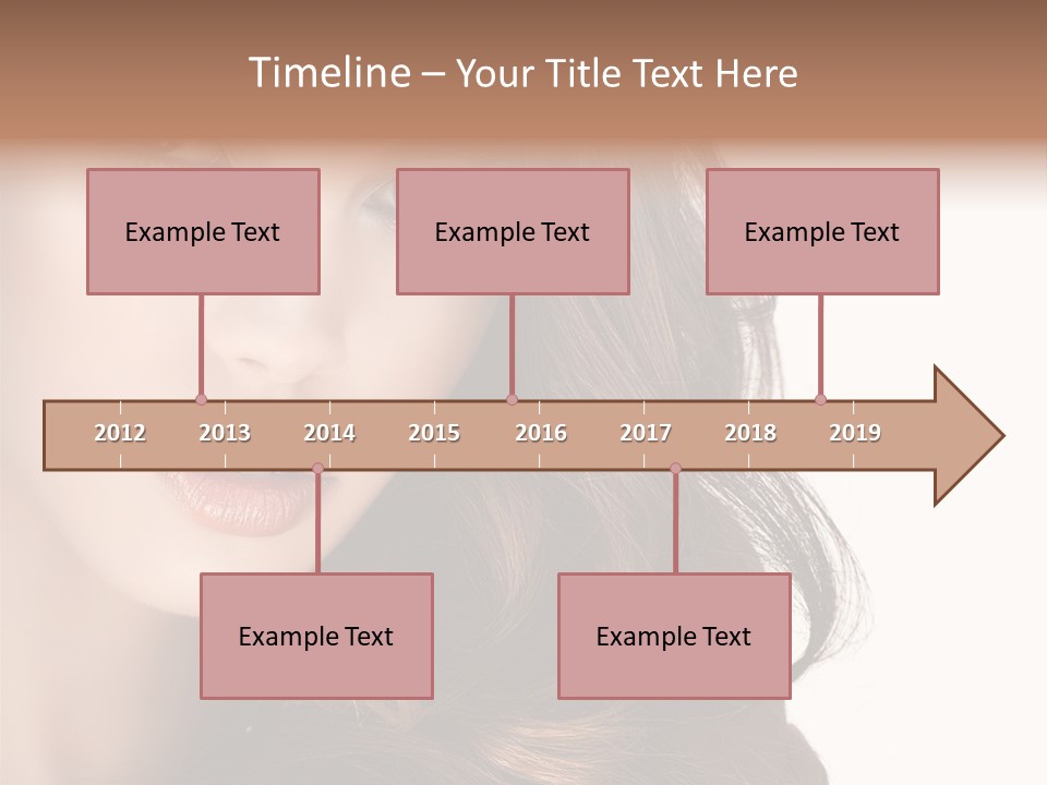 Jewellery Isolated On White Pretty PowerPoint Template