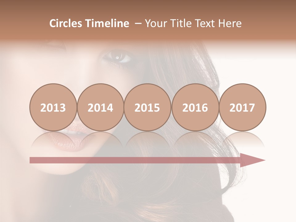 Jewellery Isolated On White Pretty PowerPoint Template