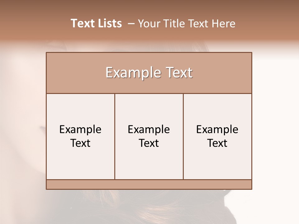 Jewellery Isolated On White Pretty PowerPoint Template