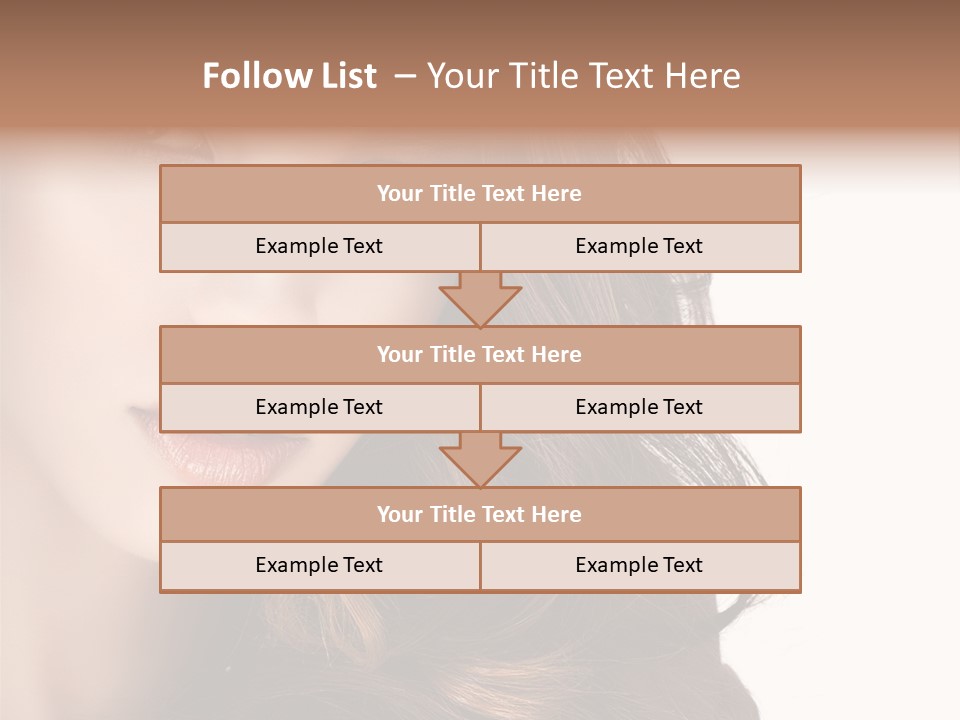 Jewellery Isolated On White Pretty PowerPoint Template